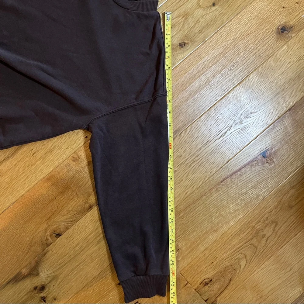 H&M (Divided) Chocolate Brown Cosy Crewneck Sweatshirt. Women's XS - Picture 5 of 9
